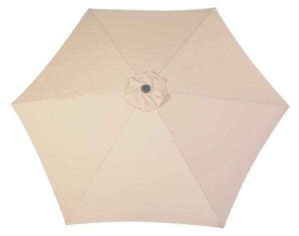 Beżowy parasol ogrodowy ø 300 cm Roja – Rojaplast