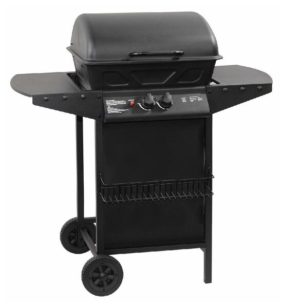 Grill ogrodowy na gaz z kółkami Cattara Party Point Flame Tamer