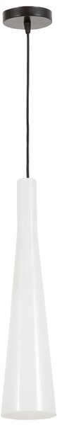 NOWOCZESNA LAMPA WISZĄCA BIAŁA MORRATE GLOSS W1