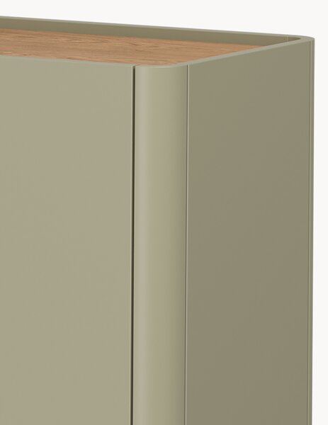 Komoda Elivo 150 cm z szufladami - eukaliptus / dąb baltic dune