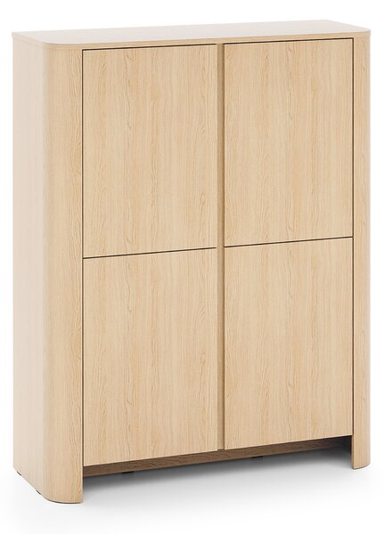 Komoda wysoka Sorrenti 103 cm - dąb vicenza