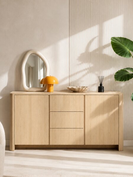 Komoda Sorrenti 168 cm z szufladami - dąb vicenza
