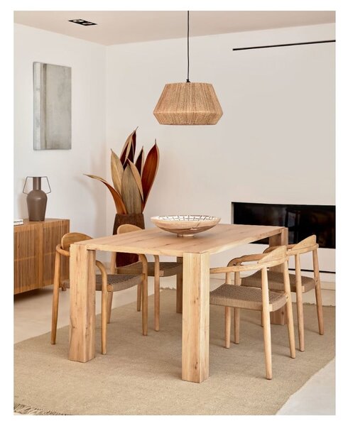 Naturalny abażur ø 50 cm Crismilda – Kave Home