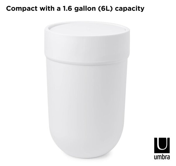 Plastikowy kosz na śmieci 6 l Touch – Umbra