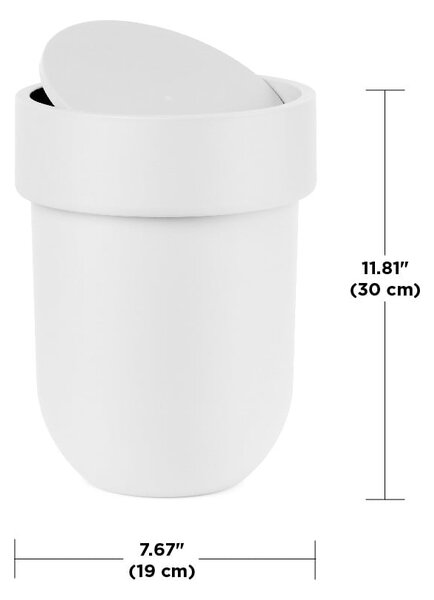 Plastikowy kosz na śmieci 6 l Touch – Umbra
