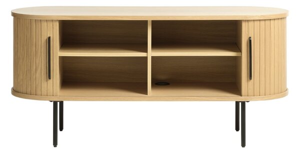 Szafka pod TV w dekorze dębu 120x56 cm Nola – Unique Furniture