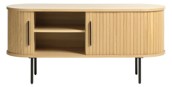 Szafka pod TV w dekorze dębu 120x56 cm Nola – Unique Furniture