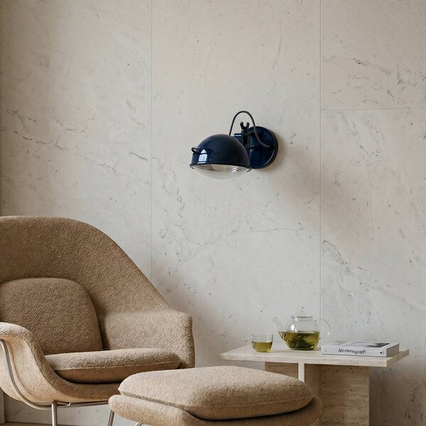 Aluminor Kinkiet Jeep, niebieski, salon / jadalnia, metal, design
