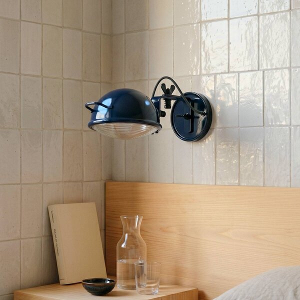 Aluminor Kinkiet Jeep, niebieski, salon / jadalnia, metal, design