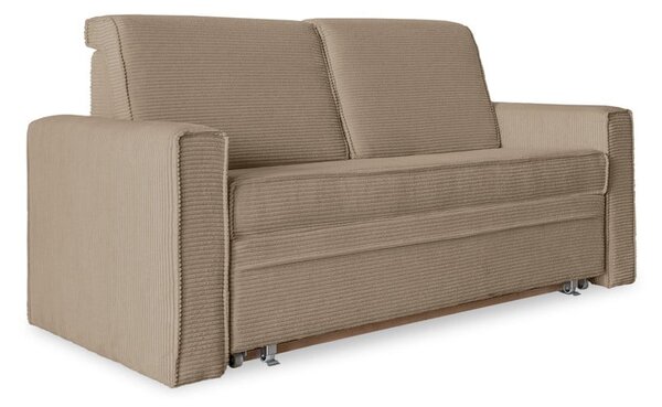 Beżowa rozkładana sofa 168 cm Lucky Lucy – Miuform