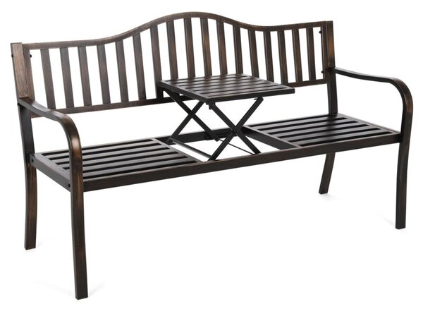 Ławka ogrodowa HOME & GARDEN Classic 236719 Czarno-złoty