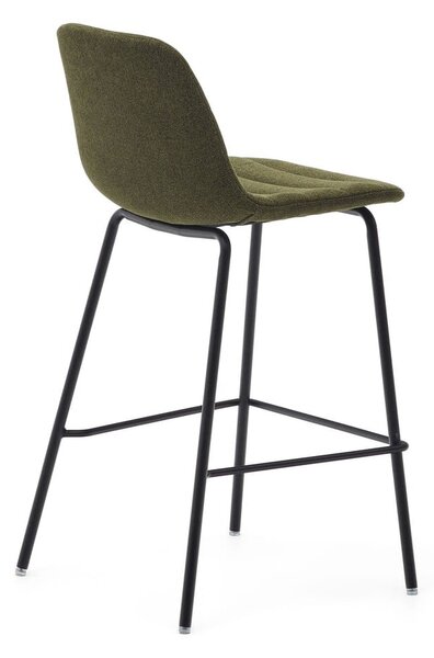 Ciemnozielone hokery zestaw 2 szt. 92,5 cm Zunilda – Kave Home