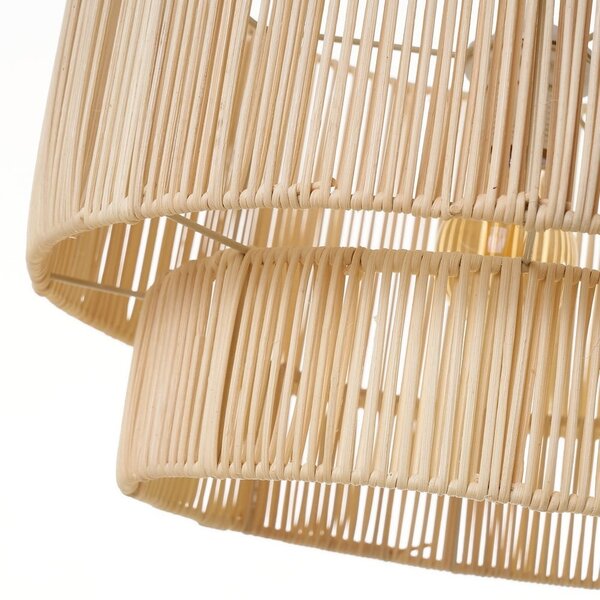 Naturalna rattanowa lampa sufitowa ø 38 cm Natural Way – Casa Selección