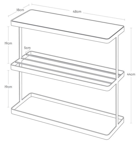 Stolik 18x48 cm Frame – YAMAZAKI