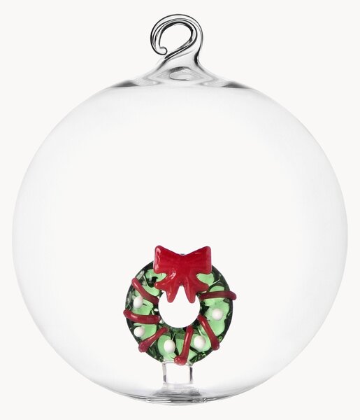 Ręcznie wykonana bombka ze szkła Christmas Tales