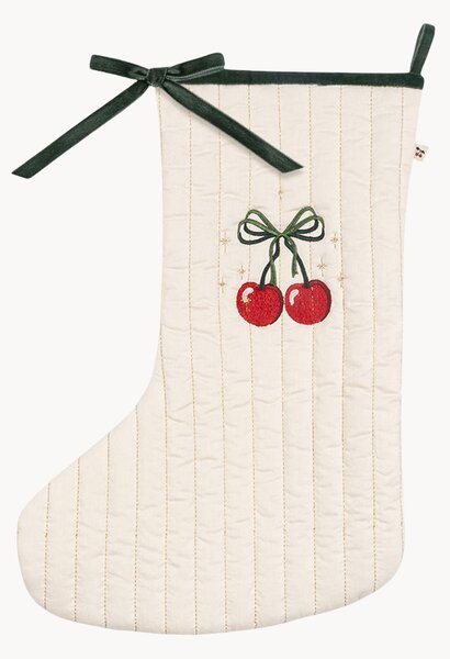 Skarpeta świąteczna z bawełny Cherry