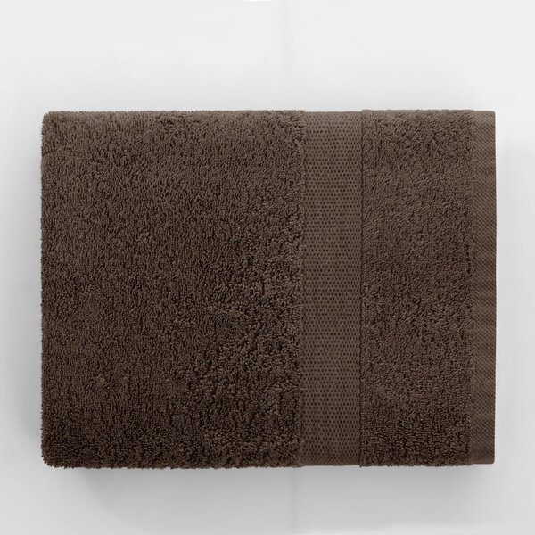 Brązowy bawełniany ręcznik frotte 30x50 cm Marina – DecoKing
