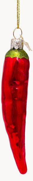 Ozdoba choinkowa ze szkła dmuchanego Red Chili Pepper