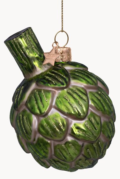 Ozdoba choinkowa ze szkła dmuchanego Artichoke