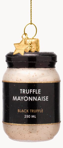 Ozdoba choinkowa ze szkła dmuchanego Truffle Mayonaise