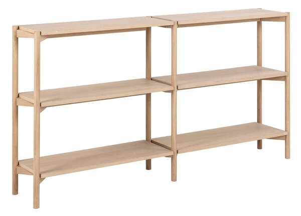 Regał w dekorze dębu w naturalnym kolorze 169x88x30 cm Braidwood – Actona