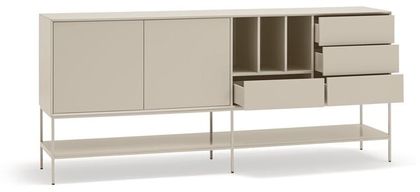 Kremowa komoda 220x98x45 cm Platt – Teulat