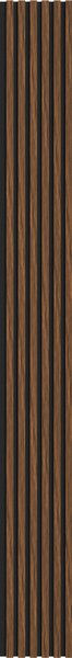 Mexen Lam-F lamele ścienne akustyczne 275 x 30 cm, filc 8 mm, fornir techniczny, Mahoń Rubinowy - S105-275307-3015-013