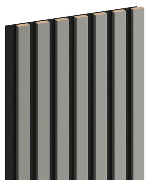Mexen Lam-F lamele ścienne akustyczne 275 x 31,5 cm, filc 6 mm, Szary Mat - S105-275317-2812-052