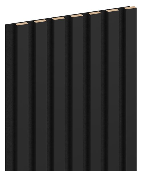 Mexen Lam-F lamele ścienne akustyczne 275 x 31,5 cm, filc 6 mm, Czarny Mat - S105-275317-2812-053