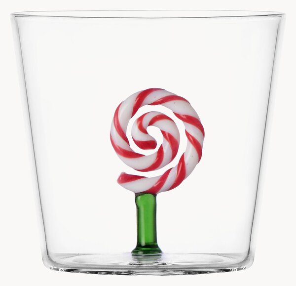 Ręcznie wykonana szklanka ze szkła borokrzemowego Sweet and Candy