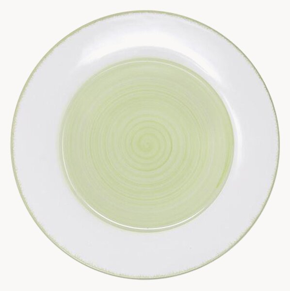 Komplet ręcznie malowanych talerzy z porcelany Dew, 6 elem