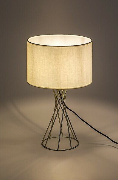 Rabalux 74081 lampa stołowa Nivra, złoty