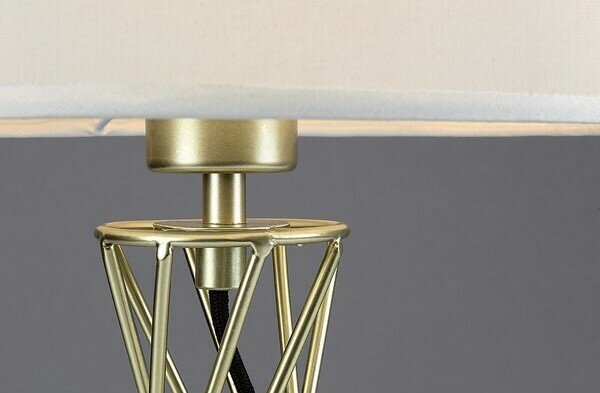 Rabalux 74081 lampa stołowa Nivra, złoty