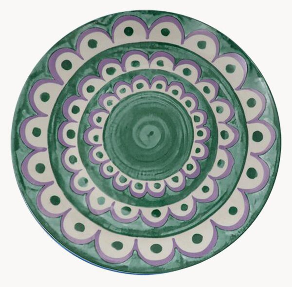 Komplet miseczek z porcelany Tangeri Green, 6 elem