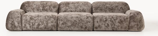 Sofa modułowa Teddy-Bouclé Wolke (4-osobowa)