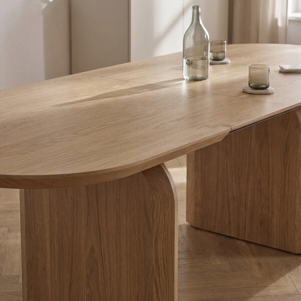 MebleMWM Stół rozkładany CHANDLER 200/300x95 Dąb natural