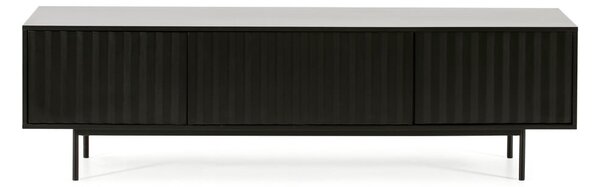 Czarna szafka pod TV 180x52 cm Sierra – Teulat