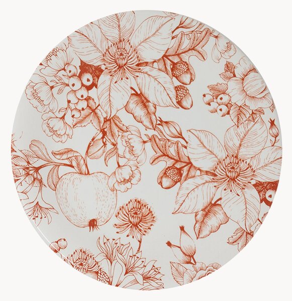 Komplet talerzy dużych z ceramiki Jacquard, 6 elem