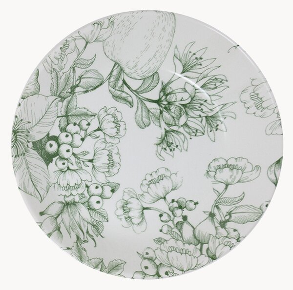 Komplet talerzy głębokich z ceramiki Jacquard, 6 elem