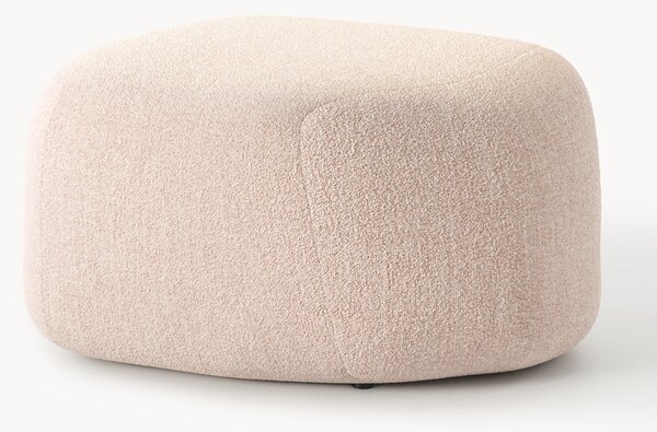 Owalny puf Bouclé Wolke