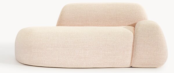 Sofa Bouclé z szezlongiem Wolke (2-osobowa)