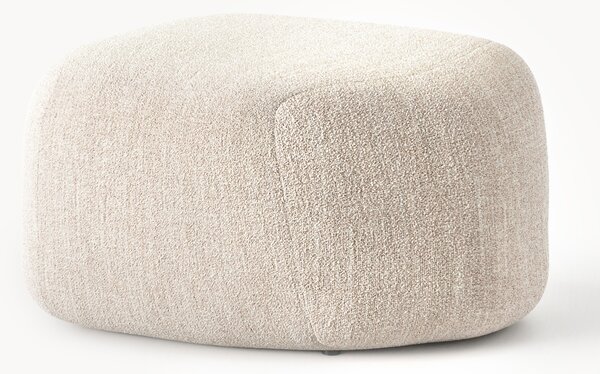 Owalny puf Bouclé Wolke