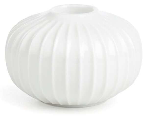 Biały porcelanowy świecznik Kähler Design Hammershoi, ⌀ 8 cm