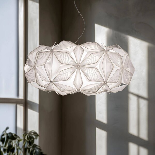Slamp Lampa wisząca C'EST LA VIE, możliwość ściemniania, biały / opal, salon / jadalnia, tworzywo sztuczne, design