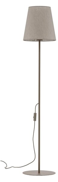 Lampa stojąca Elizabeth TK Lighting, kremowy / amber, salon / jadalnia, tkanina / materiał / jedwab, nowoczesny