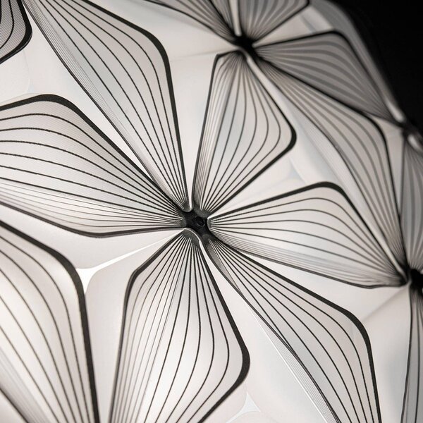 Slamp Lampa sufitowa C'EST LA VIE, możliwość ściemniania, czarny, salon / jadalnia, tworzywo sztuczne, design