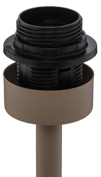 Lampa stojąca Elizabeth TK Lighting, kremowy / amber, salon / jadalnia, tkanina / materiał / jedwab, nowoczesny