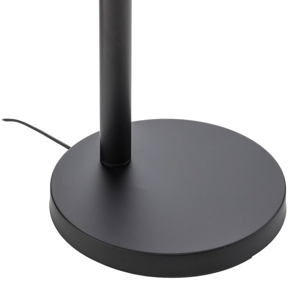 Lampa stojąca Jewa Lindby, czarny, salon / jadalnia, metal, nowoczesny