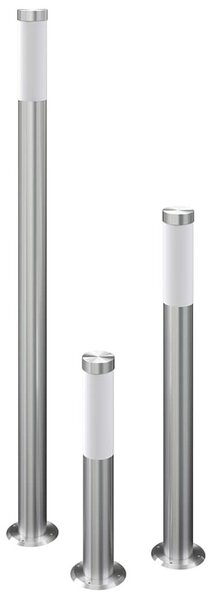 Zestaw 3 stojących lamp ogrodowych - O011 R4-S53