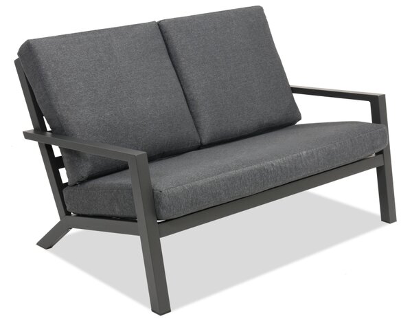 Sofa ogrodowa dwuosobowa Braga Garden Point antracyt